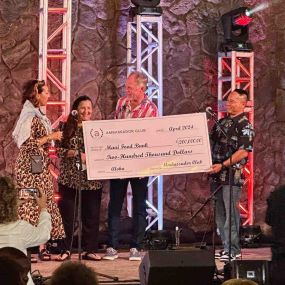 It’s truly meaningful to be a part of feeding 800,000 meals to the people in Lahaina who lost everything in the fires on Maui. $200,000 from SF to the Maui Food Bank-that’s taking care of people. ♥️