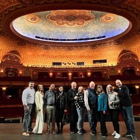 Enjoyed a backstage tour of our Tennessee Theatre with friends. Oh, the history here.