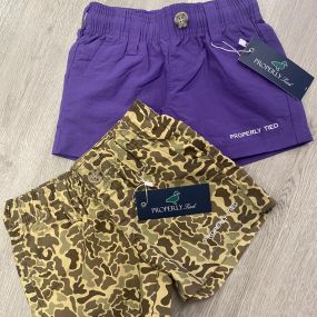 ????️ New Mallard Short Colors have arrived  ????️
????From Properly Tied
Boys Sizes 2T - YXL