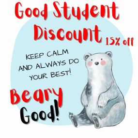 ????Celebrate success, improvement, or hard work with Bayou Kids ???? 15% off Good Student Discount opportunity from 1/10 thru 1/31/24 ????