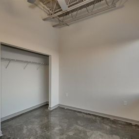 Empty Living Area and Closet