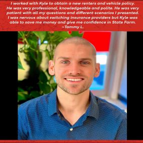 When we see reviews like this, our day is made! We are so grateful to have Kyle as a part of our team. ????
#yelpreviews #insuranceagent #statefarminsurance