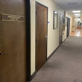 Akhidenor Law, PC - Van Nuys, office door