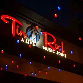 Local live music spot and restaurant Tin Roof