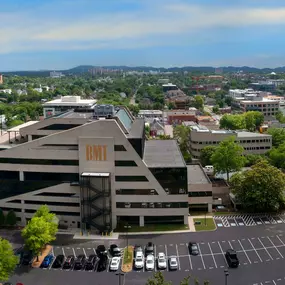 Southeast-facing view toward Belmont University