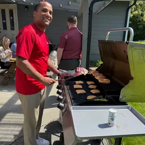 We're grilling again! Happy Friday from the Culotti Agency. Let us know your favorite spring and summer activities in the comments! Our favorite has to be grilling at the office! What do you enjoy most as the weather warms up?