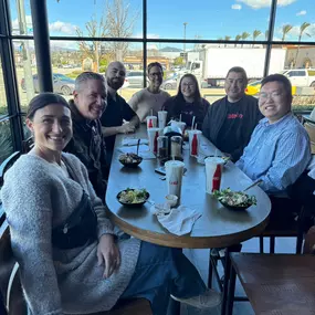 A little pizza + a lot of appreciation = one great team! Thank you, Kirk, for treating us on Employee Appreciation Day — grateful for this hardworking crew!
