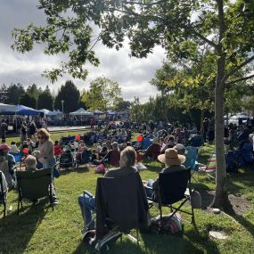 Great night at the Rohnert Park Farmers market. Great music and wonderful company! Thank you to my team for making our booth so AWESOME!