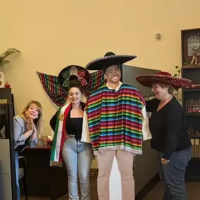 We had a blast celebrating Cinco de Mayo with sombreros, good vibes, and a little extra color around the office. Grateful for this amazing team and the chance to honor culture and community!