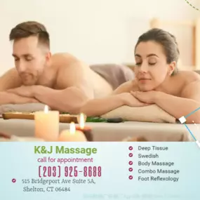 A couple's massage is just like any other massage service, 
but you and your partner receive the massage at the same time, 
on separate tables, and by two different massage therapists. 
The massage is generally offered in a private room on side-by-side massage tables.