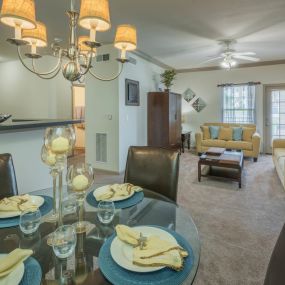 Model Living and dining room  at Walden Oaks