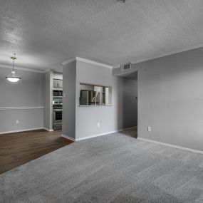 Living Room and Dining Space