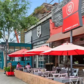 Shops and restaurants on Lower Greenville Avenue