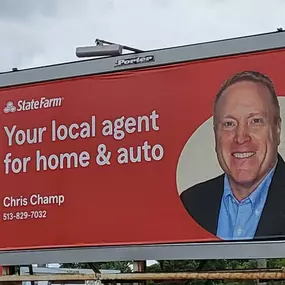 Chris Champ - State Farm Insurance Agent - BIllboard