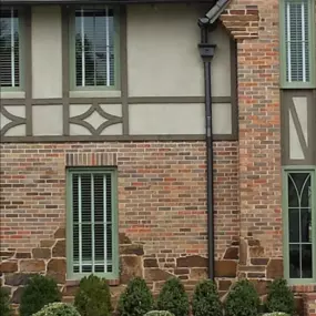 Gutters On A 2 Story House Done By Rain Guard OKC