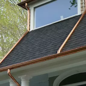 Copper gutter