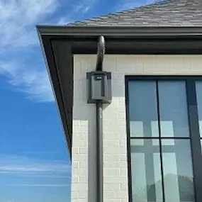 Gutters on home