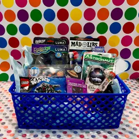 At The Toy Maven, we believe every child deserves a basket filled with joy and excitement???????????? This Easter, make the holiday extra special with a custom Easter basket tailored just for your little one! Fill your basket with handpicked toys, games, and treats that reflect their unique personality!