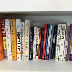 Some of our favorite books in the office!