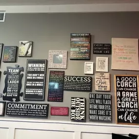 We love having some inspiration up around the office!