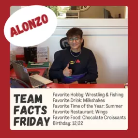 Meet Team Member Alonzo!