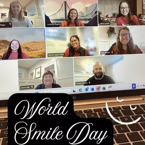Happy World Smile Day from the Sylvia Benjamin State Farm team!