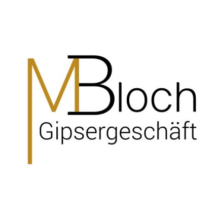 Logotyp från M. Bloch Gipsergeschäft