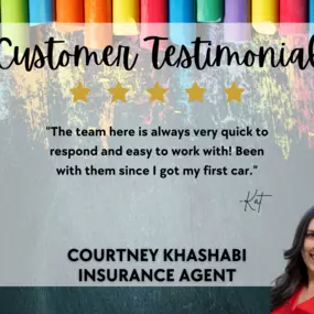 We truly appreciate you taking the time to share your experience. We're glad we could help you with your auto insurance needs and provide coverage you can count on. Your trust means everything to us, and we're here anytime you need reliable protection on the road.

Drive safe, and thanks again for choosing us!