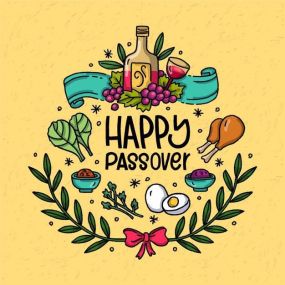 Happy Passover! We hope that you and yours have a lovely and joyful Pesach!