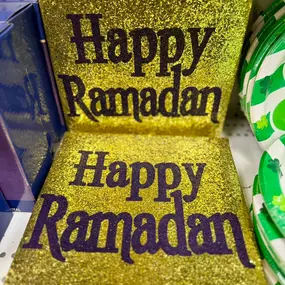 The holy month of Ramadan starts soon! Get ready to elevate your Ramadan celebrations with our stunning decorations and essential supplies!