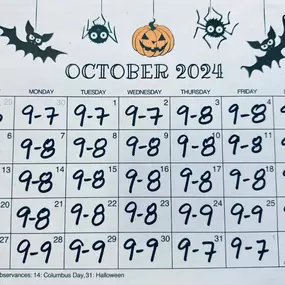 October Hours