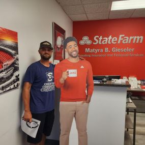 Trust Matyra Gieseler, your friendly neighborhood insurance agent, to protect what matters most. With State Farm by your side