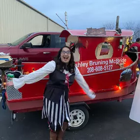 Kuna Night Light Parade in downtown Kuna