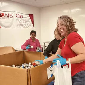 Yesterday I had the honor of volunteering with a great group of fellow Agents for the The Idaho Foodbank.