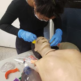 Making sure to clean our helpful friends AFTER EVERY USE and get them ready for the next class! Our classes are getting bigger and bigger, sign up today or go online for the SAFEST CPR certification!!