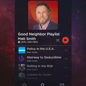 We believe finding the right coverage should be music to your ears. Whether you’re cruising down the road, relaxing at home, or planning your next adventure, we’ll help make sure you’re covered for every track life plays.