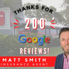 We want to thank everyone who helped us reach 200 Google Reviews! Your feedback and testimonials motivate us to continue providing exceptional insurance services and dedicated assistance in and around Englewood, Florida.