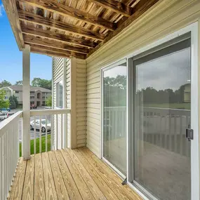 Oversized Private Patios & Balconies