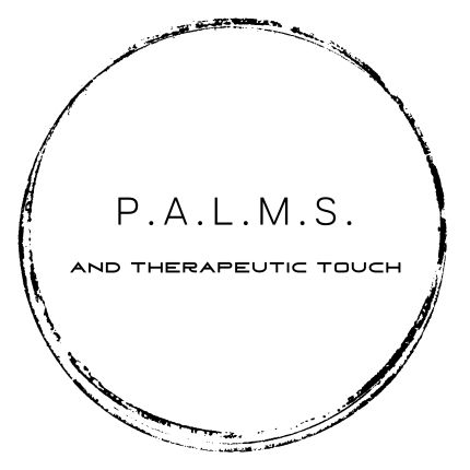 Logo from P.A.L.M.S and therapeutic touch