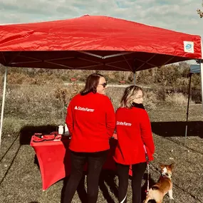 Defend your friend 5 k event with Mike McClaskie State farm insurance agent and team