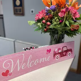 The office is full of Valentine’s cheer!