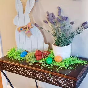 Spring has sprung! We’ve refreshed our space with bright blooms, cheerful colors, and a little extra sunshine to welcome the new season! Whether you’re stopping in for a quick question or a policy review, we hope our spring decor brings a smile to your face. Come see what’s new!