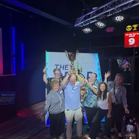 Nothing brings the team together like a little friendly competition! Last week, our team stepped out to enjoy some well-earned fun at @gameshowbattlerooms_cbus in Hilliard. We had a blast! Congrats to the champs, Service Slayers.