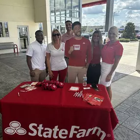 Thank you DeLuca Toyota for inviting Jake from BART Blessing State Farm to hang out at the service department! He met a lot of great employees and loved having lunch with the customers and answering their questions! 
Can’t wait to visit again!