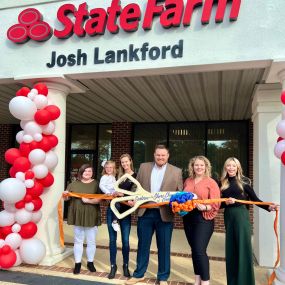 Ribbon cutting at our agency!