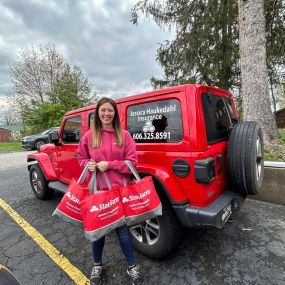 Out delivering goodies to our First Responders in Ashland today‼️ THANK YOU for all you do❤️????????