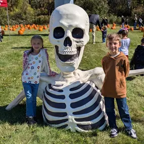 Thank You, Thank You, Thank You for another HUGELY SUCCESSFUL PUMPKIN GIVEAWAY!297 pumpkins  made their way home with excited children to be carved or painted!!! I am still in awe of how amazing our community is! We LOVE hosting these fun events & we are so very THANKFUL for the support we get from all of you!!! The weather was perfect! The treats were delicious!! And the best part was seeing so many happy and excited children running around enjoying themselves and picking their favorite pumpkin