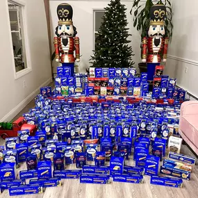 Drum roll please………..
Our FINAL COUNT IS 421 BOXES OF PASTA!!!
WOW! WOW! WOW! We can’t thank you all enough!!! And to think, we were “hoping” to get 100 boxes! lol 
You sure proved us wrong! You are all THE BEST!