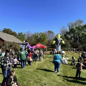 Thank You, Thank You, Thank You for another HUGELY SUCCESSFUL PUMPKIN GIVEAWAY!297 pumpkins  made their way home with excited children to be carved or painted!!! I am still in awe of how amazing our community is! We LOVE hosting these fun events & we are so very THANKFUL for the support we get from all of you!!! The weather was perfect! The treats were delicious!! And the best part was seeing so many happy and excited children running around enjoying themselves and picking their favorite pumpkin