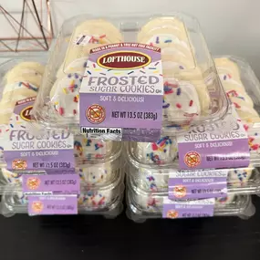 Any of my teacher friends have a classroom party coming up? 
I have boxes of unopened cookies leftover from our pumpkin giveaway that I’d be happy to donate!
White frosted=70 cookies (7 boxes)
Orange frosted=54 cookies (3 boxes)